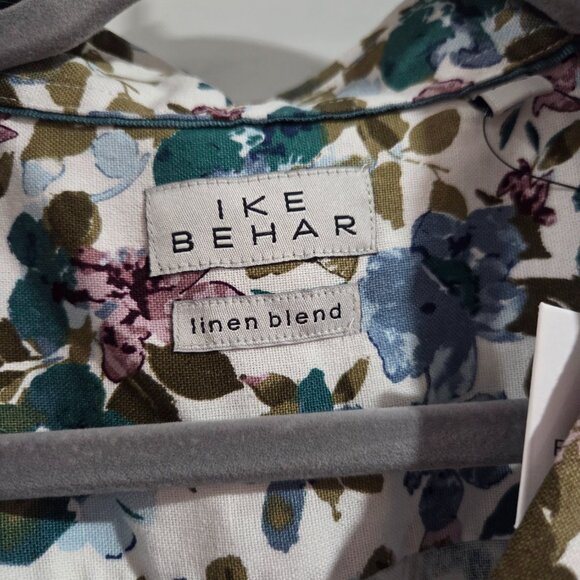 Men's Ike Behar flower shirt - Picture 3 of 12